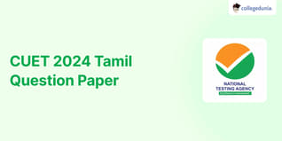 CUET Tamil Question Paper 2024: Download Question paper with Answers PDF